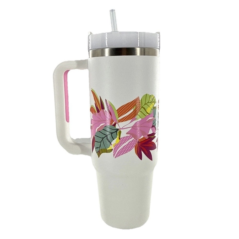 Stanley 40 oz Quencher Tumbler Mothers Day Collection Tropic Frost READ